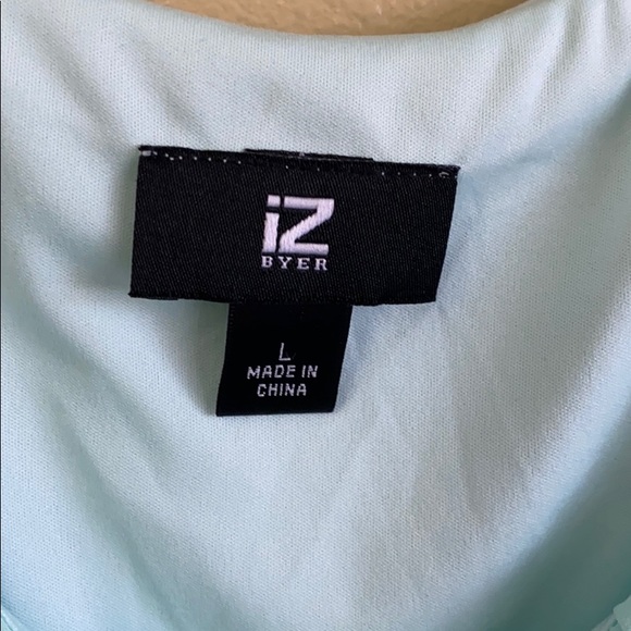 IZ Byer Dress with belt Size L - Picture 3 of 5